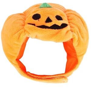 Dog / Cat Halloween Pumpkin Hat Size Small NWT